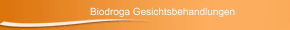 Biodroga Gesichtsbehandlungen
